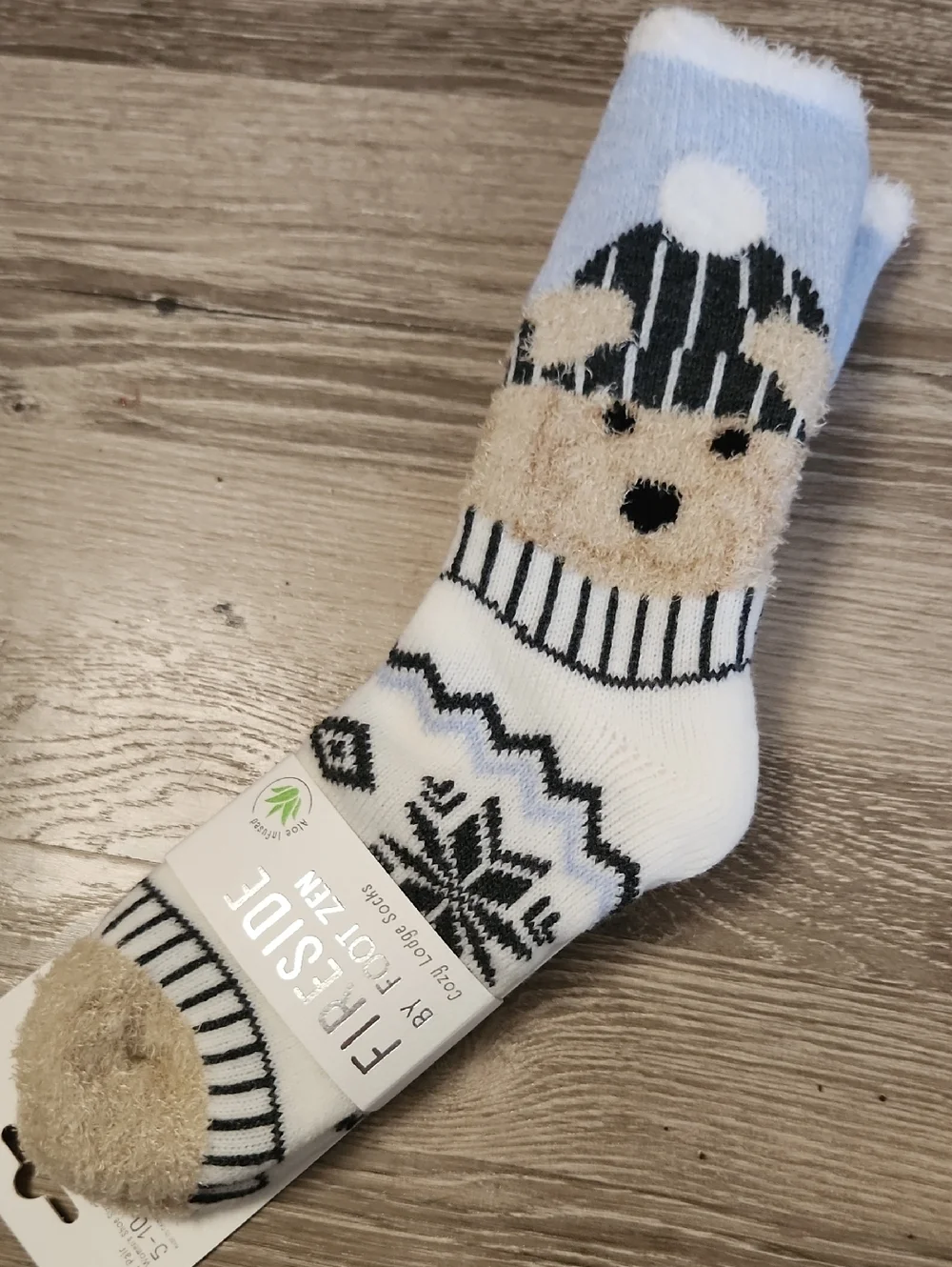🧦🧦Choice Of 1 Fireside By FOOT ZEN Fuzzy House Lounge Socks, 2 For $20